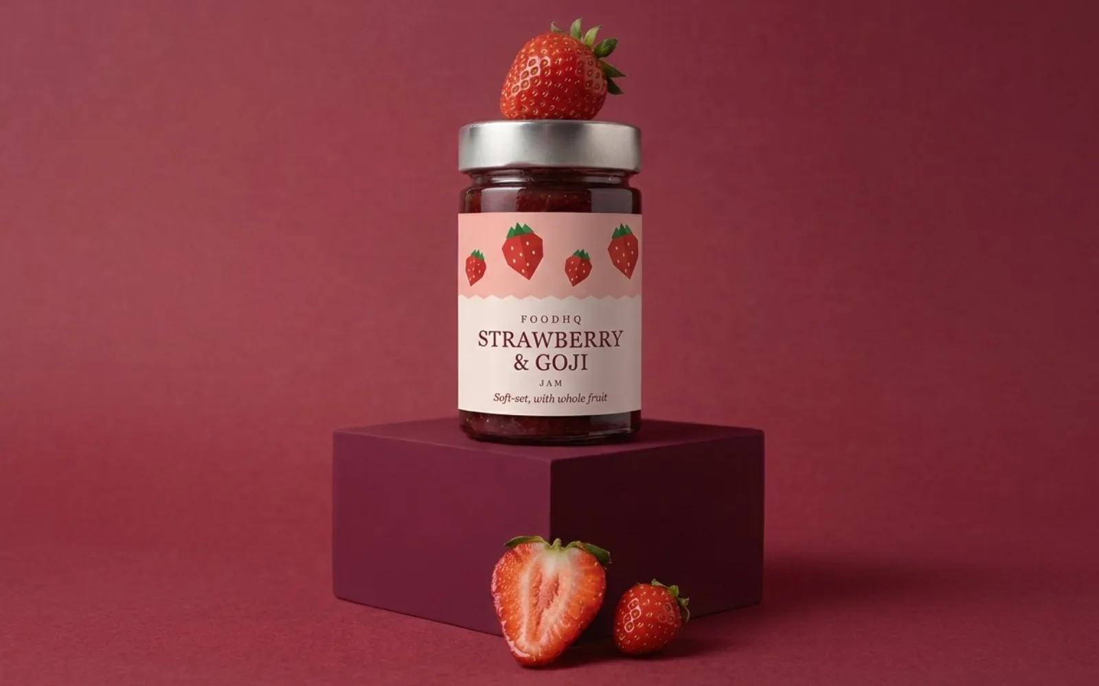 Strawberry & Goji Jam